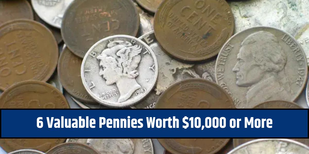 6 Valuable Pennies Worth $10,000 or More