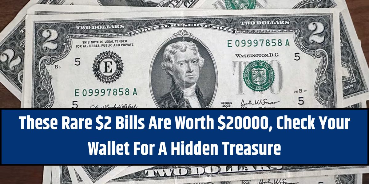 These Rare $2 Bills Are Worth $20000, Check Your Wallet For A Hidden Treasure