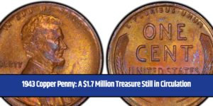 1943 Copper Penny: A $1.7 Million Treasure Still in Circulation