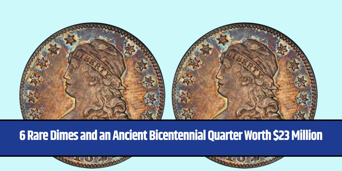 6 Rare Dimes and an Ancient Bicentennial Quarter Worth $23 Million