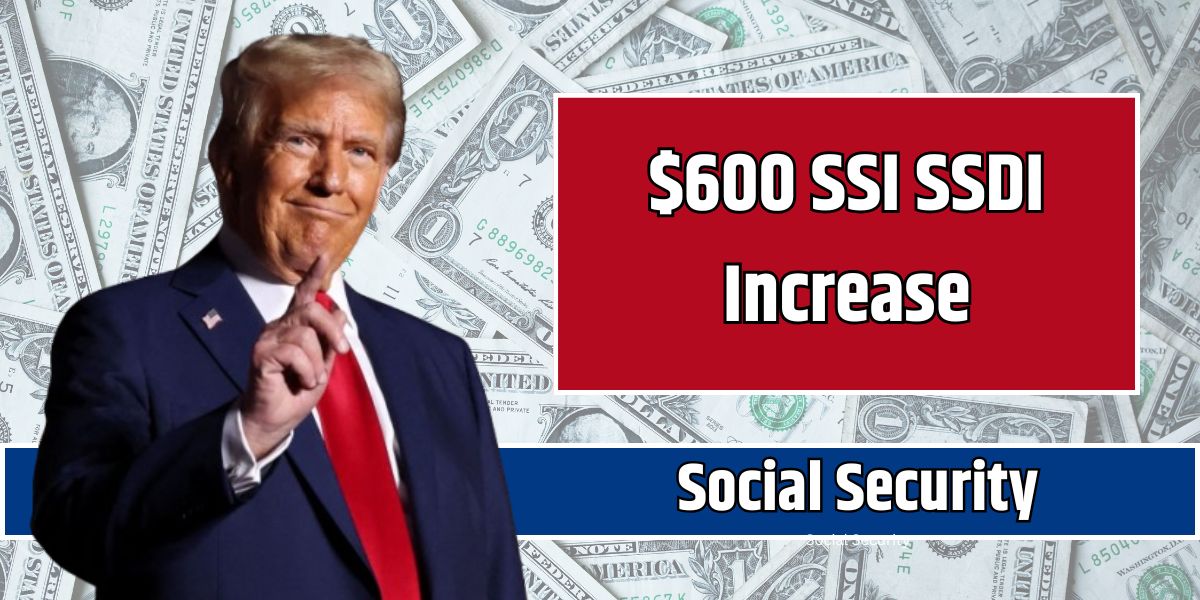 $600 SSI SSDI Increase