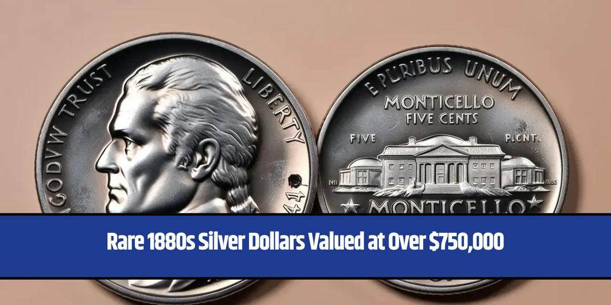 Rare 1880s Silver Dollars Valued at Over $750,000