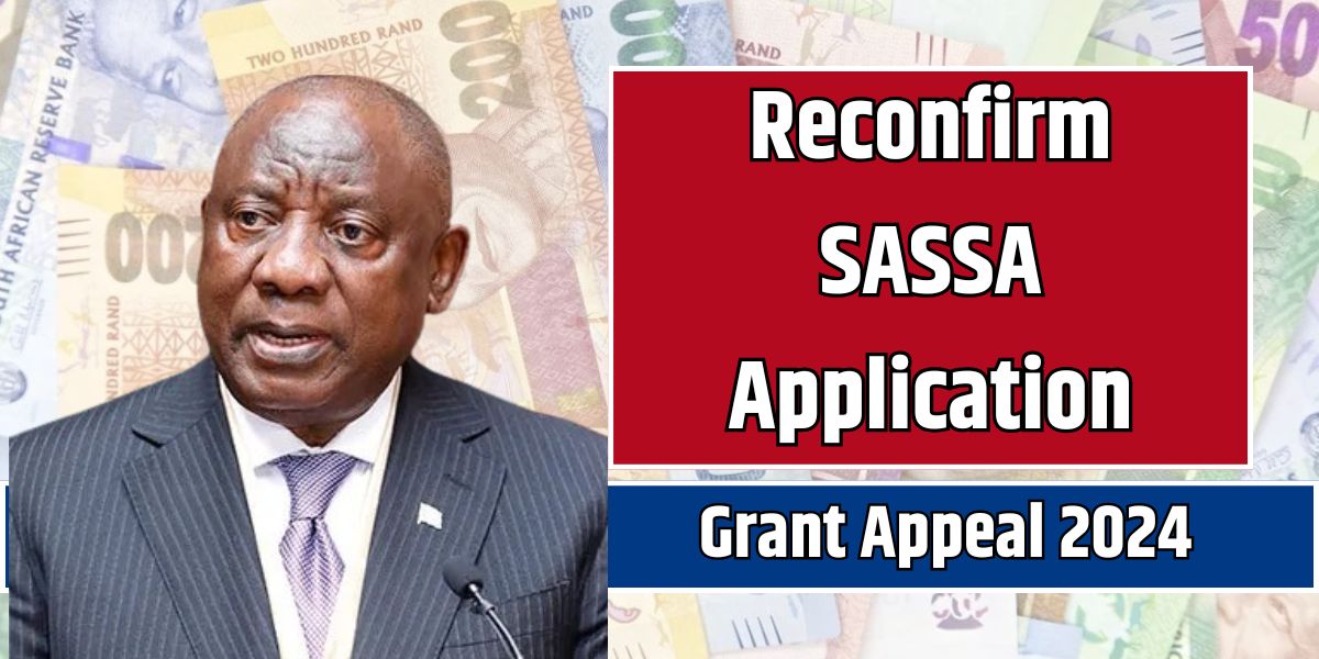 Reconfirm SASSA Application