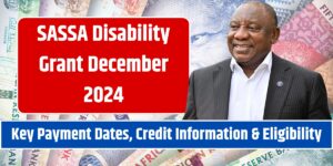 SASSA Disability Grant December 2024