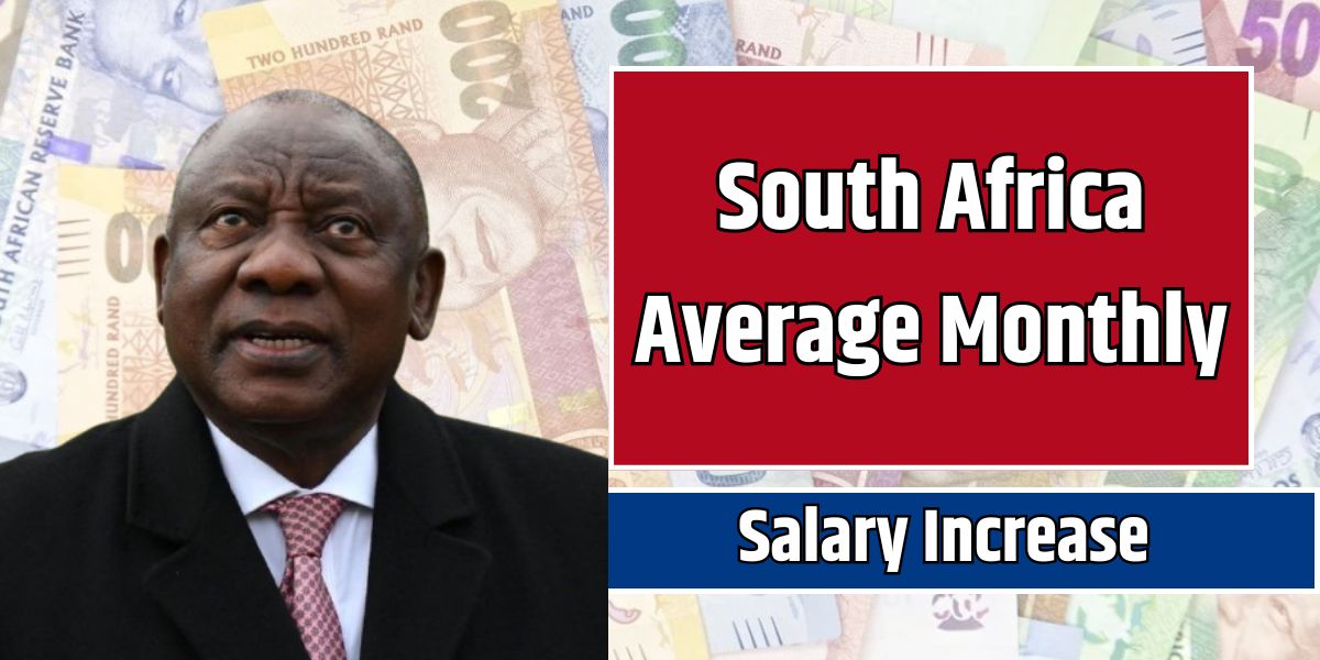 South Africa Average Monthly